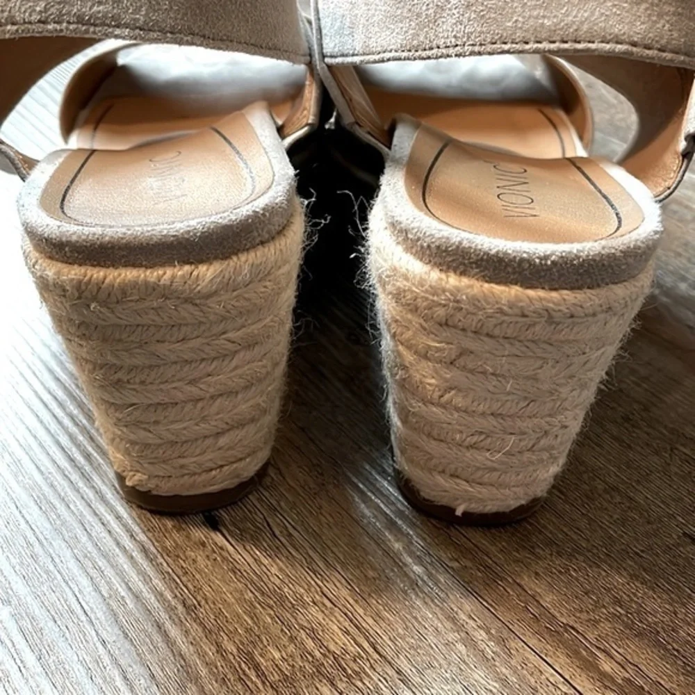 Vionic Coastal Grandma Boho-Chic Orthopedic Brooke Dark Taupe Sandal, Size 10W - Picture 9 of 12